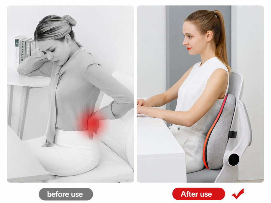 Lower back pain starts with the gap. This fills it.
