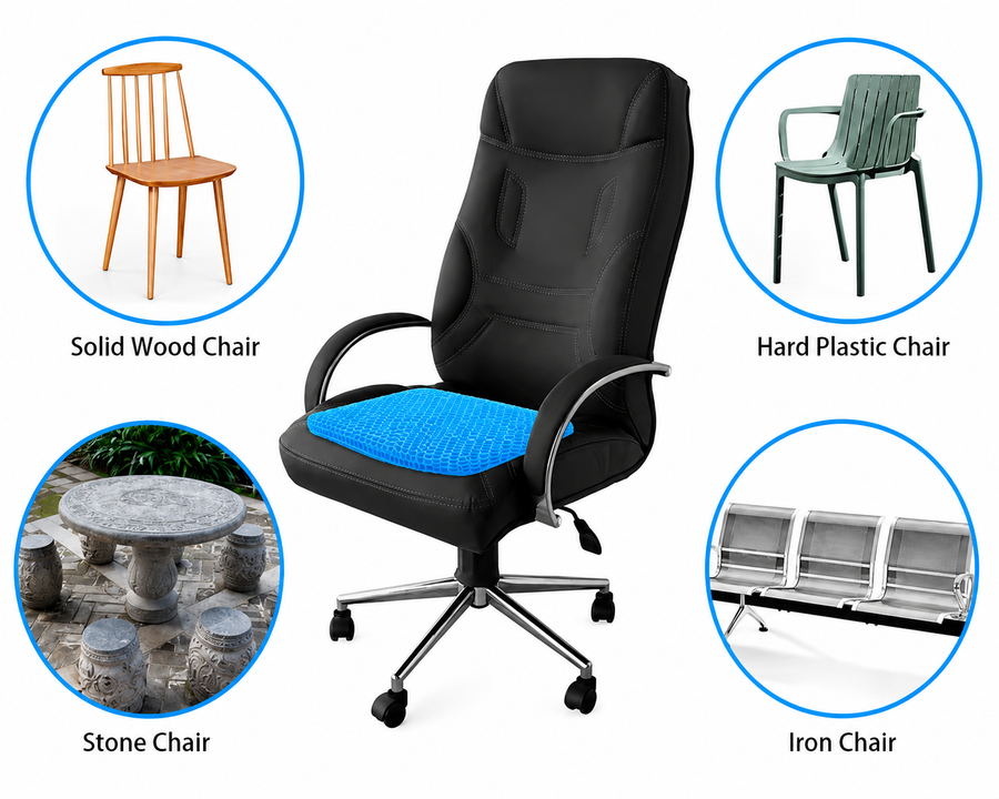 The chair stops mattering.
