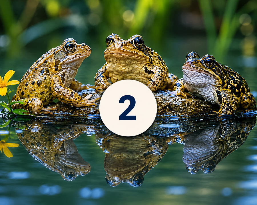 Frog pond.