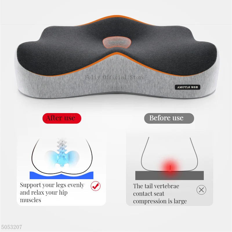 Memory Foam Seat Cushion — Bank