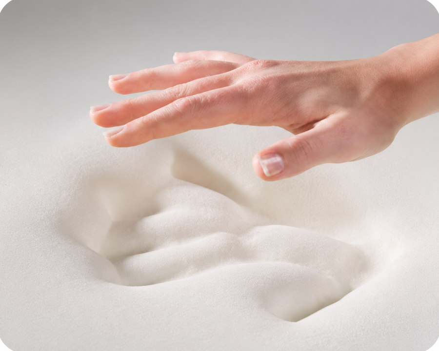Soft. But it holds its shape.