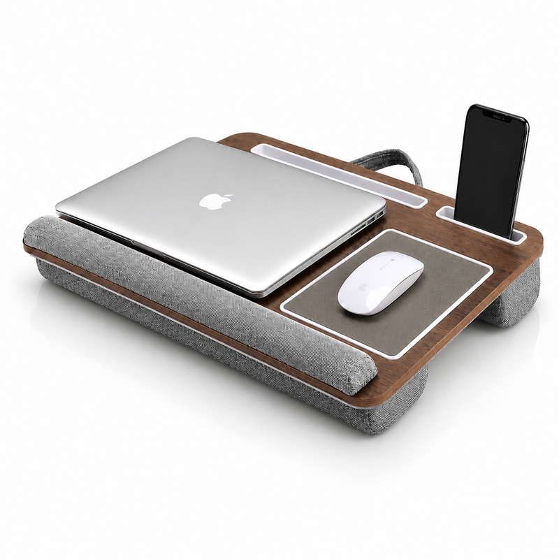 Bamboo Laptop Bed Desk — Ledge