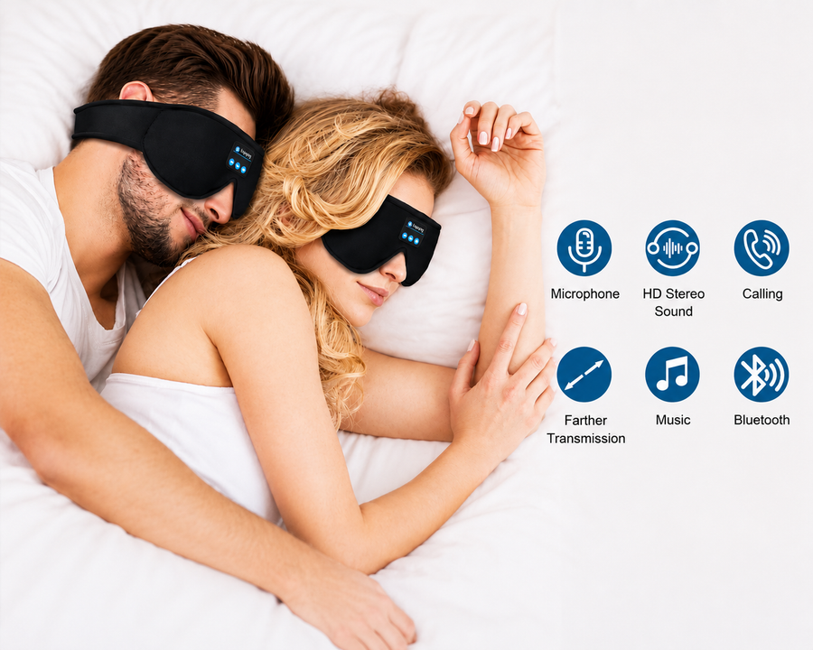For the sleep that light and noise have been stealing from you.