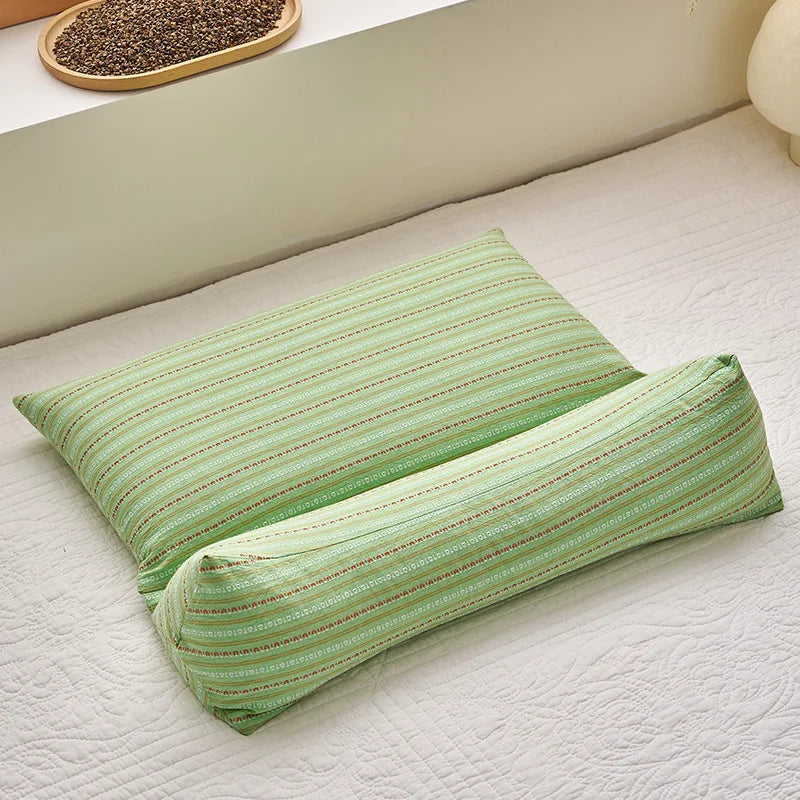 Cervix Adjustable Buckwheat Neck Support Pillow