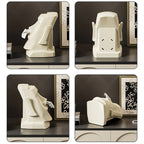 Moai Desktop Organiser for Glasses, Headset & Tissues