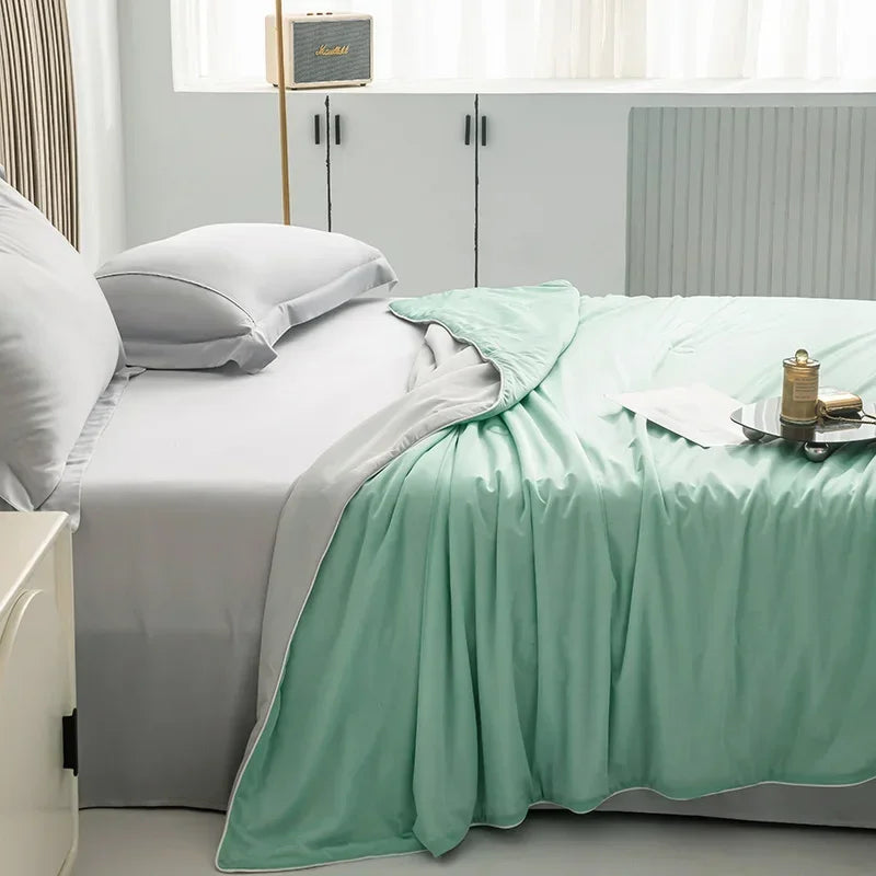 Silk Touch Cooling Summer Blanket