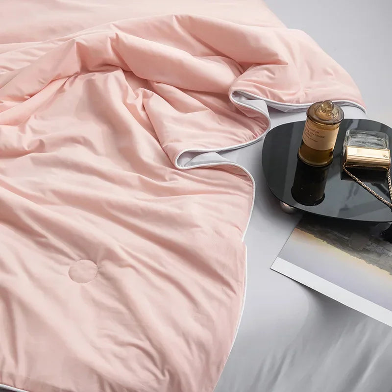 Silk Touch Cooling Summer Blanket