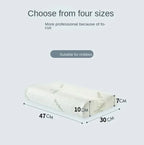 Traction Memory Foam Cervical Spine Pillow - 100% Bamboo Fiber