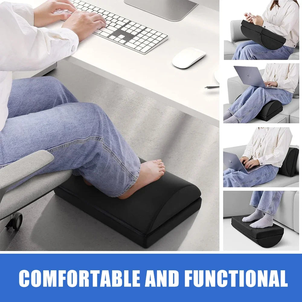 Nuvora GroundWork — Ergonomic Foot Rest for Under-Desk Relief