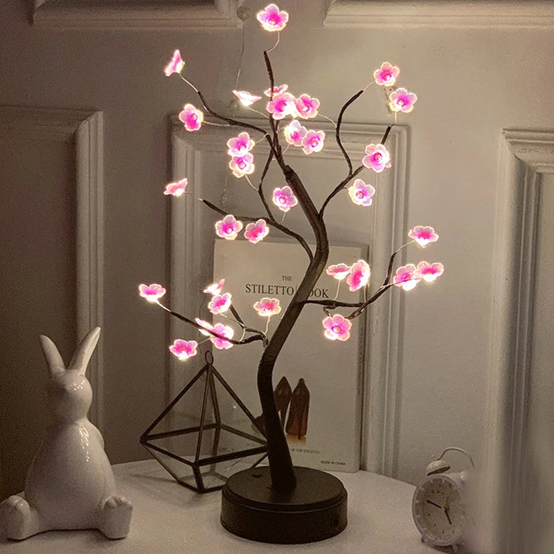Arbor Sculptural LED Copper Branch Light Tree