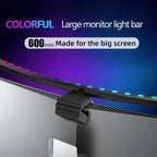 RGB Monitor & Desktop LED Light Bar — Colour-Changing Bias Lighting