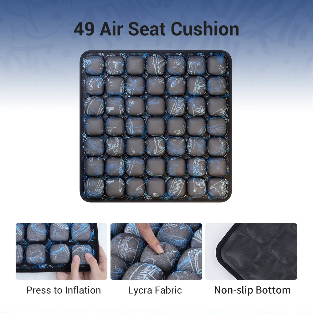 Float — Inflatable Air Cell Seat Cushion for Pressure-Free Sitting