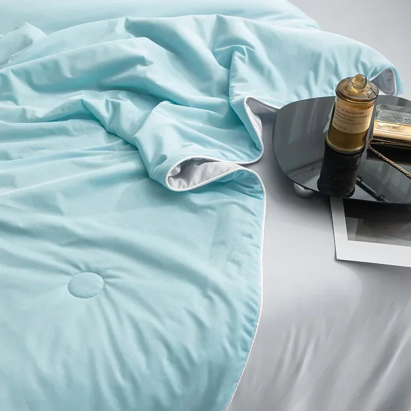Silk Touch Cooling Summer Blanket