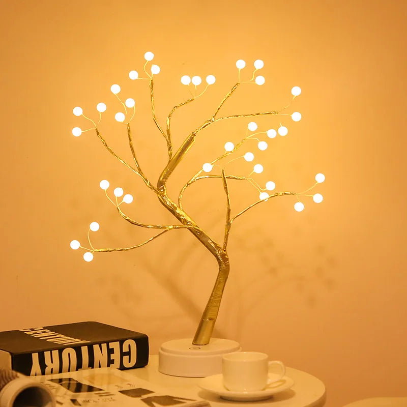 Arbor Sculptural LED Copper Branch Light Tree