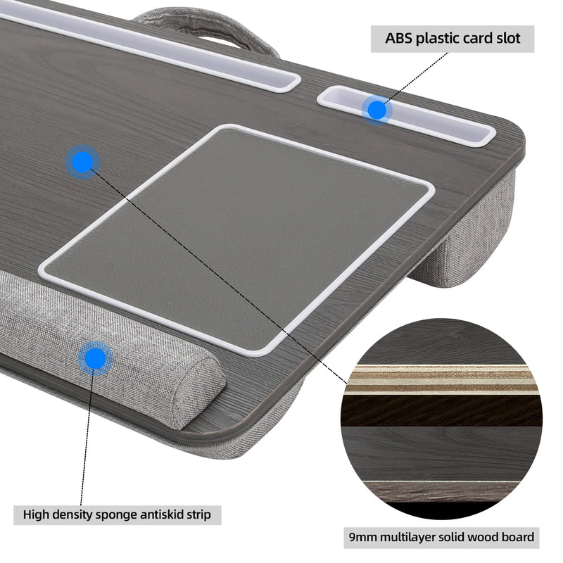 Bamboo Laptop Bed Desk — Ledge