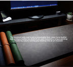 Nuvora RestWrist — Leather Keyboard Wrist Rest for Long-Session Comfort