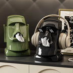 Moai Desktop Organiser for Glasses, Headset & Tissues