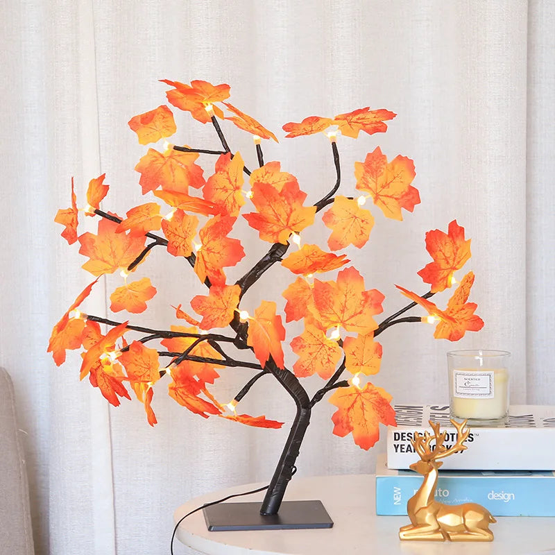 Arbor Sculptural LED Copper Branch Light Tree