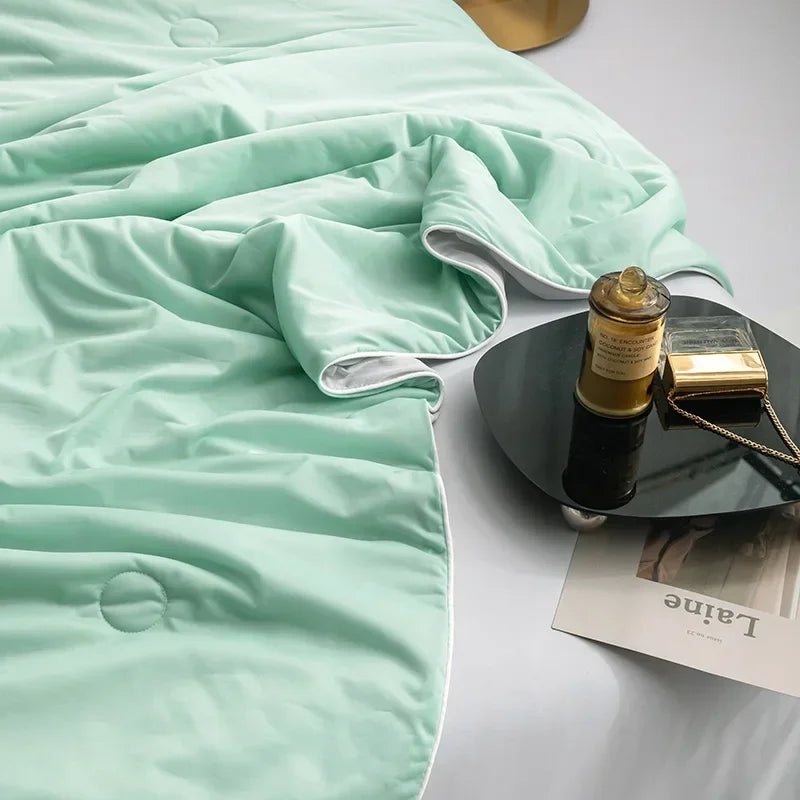 Silk Touch Cooling Summer Blanket
