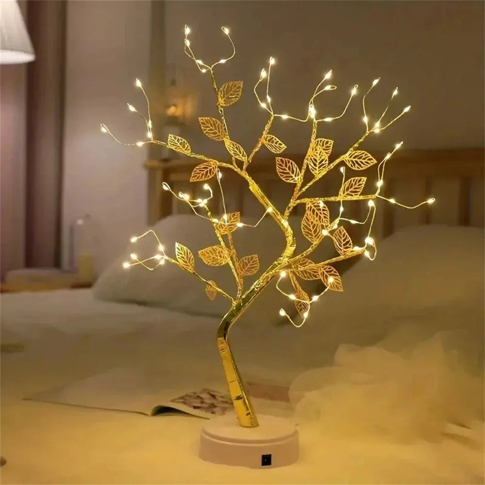 Arbor Sculptural LED Copper Branch Light Tree