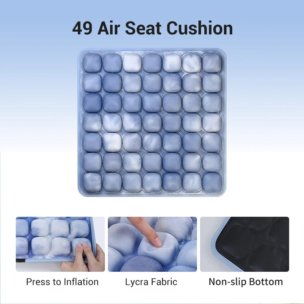 Float — Inflatable Air Cell Seat Cushion for Pressure-Free Sitting