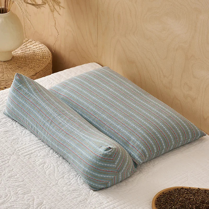 Cervix Adjustable Buckwheat Neck Support Pillow