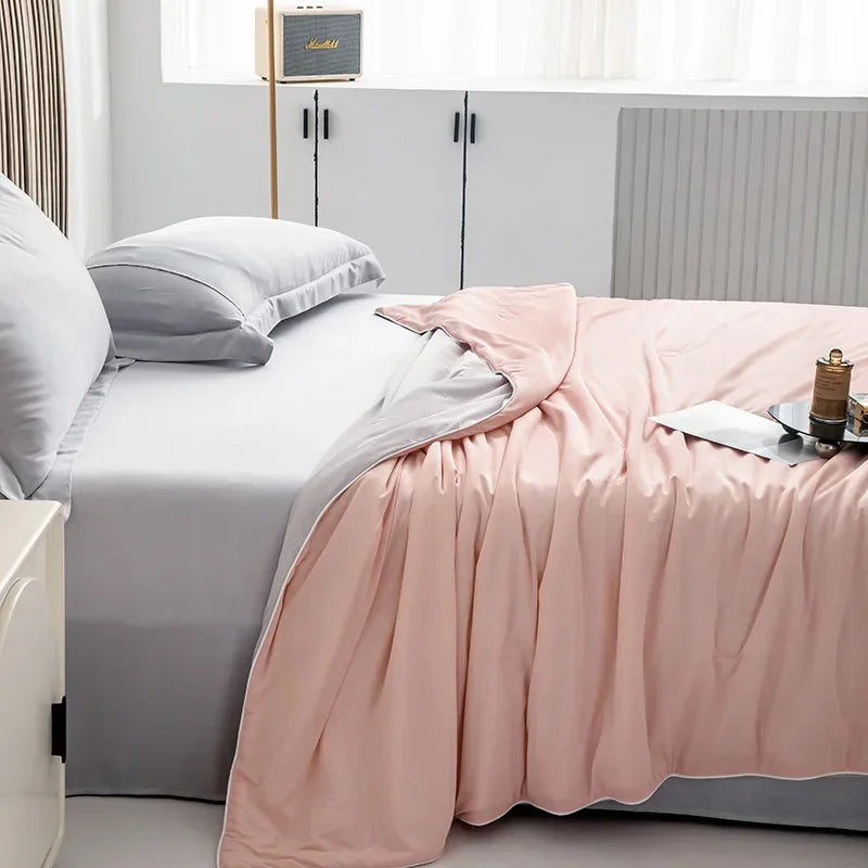 Silk Touch Cooling Summer Blanket