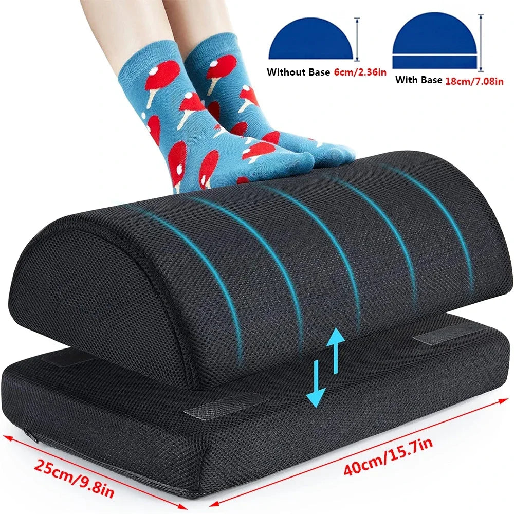 Nuvora GroundWork — Ergonomic Foot Rest for Under-Desk Relief