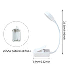 Glow Rechargeable Clip Reading Light