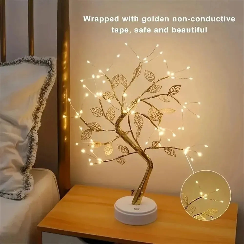 Arbor Sculptural LED Copper Branch Light Tree
