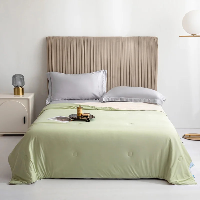 Silk Touch Cooling Summer Blanket