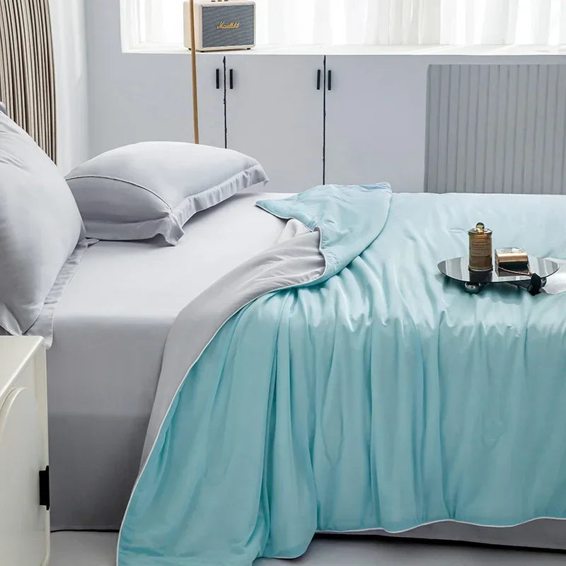 Silk Touch Cooling Summer Blanket
