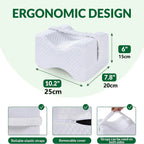 Brace Memory Foam Knee Pillow for Hip & Spine Relief