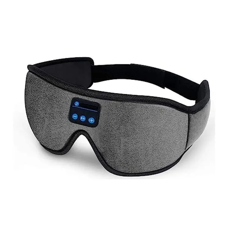 Mask For Sleep Headphones Bluetooth 3D Eye Mask MuHush Bluetooth Sleep Mask with Built-In Headphonessic Play Sleeping Headphones with Built-in HD Speaker