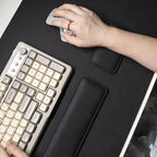 Nuvora RestWrist — Leather Keyboard Wrist Rest for Long-Session Comfort