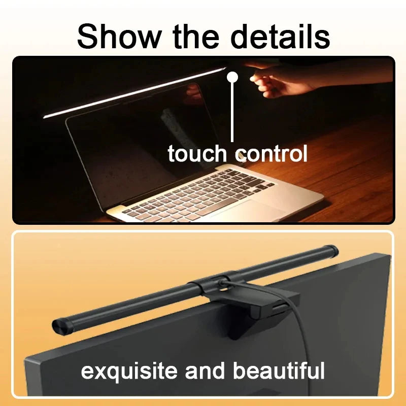 RGB Monitor & Desktop LED Light Bar — Colour-Changing Bias Lighting