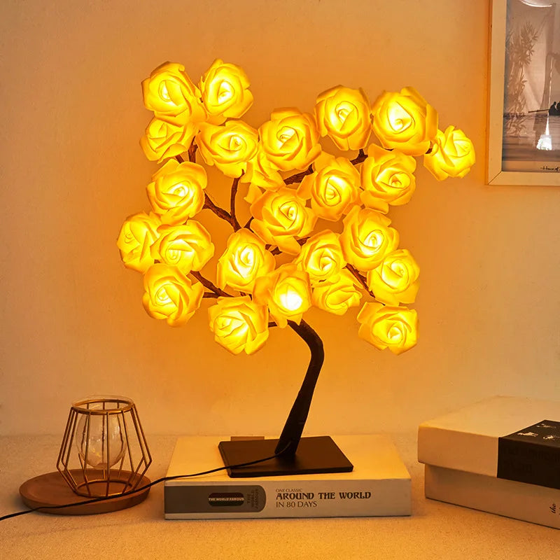 Arbor Sculptural LED Copper Branch Light Tree