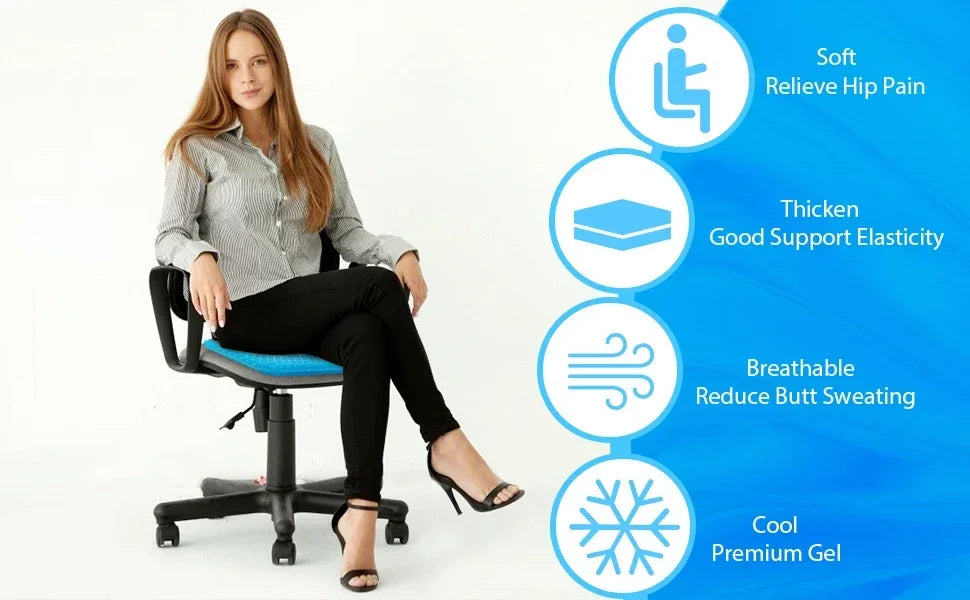 SitWell Honeycomb Gel Seat Cushion