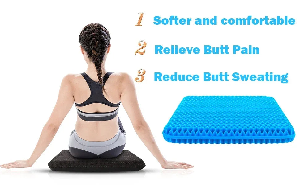 SitWell Honeycomb Gel Seat Cushion