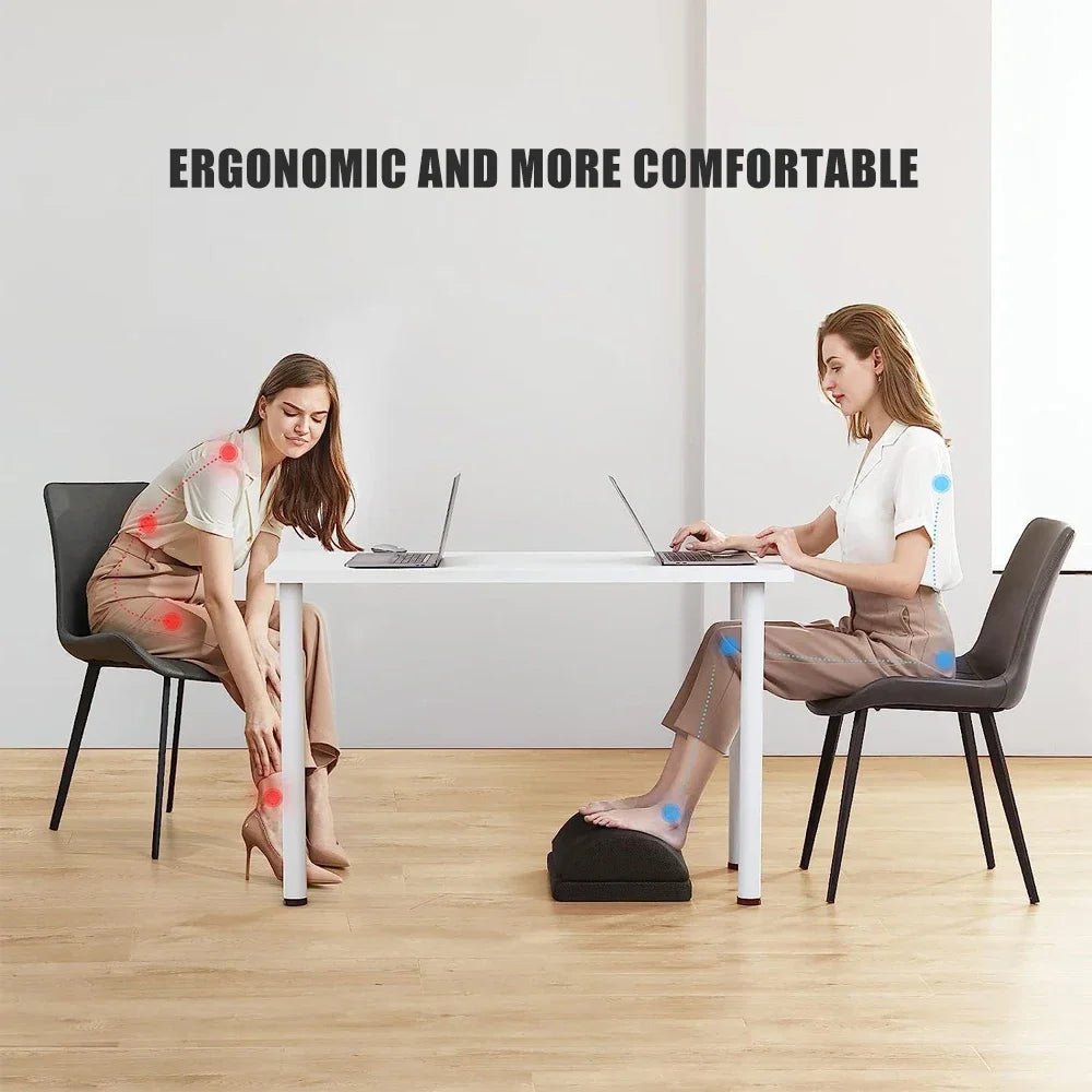 Nuvora GroundWork — Ergonomic Foot Rest for Under-Desk Relief