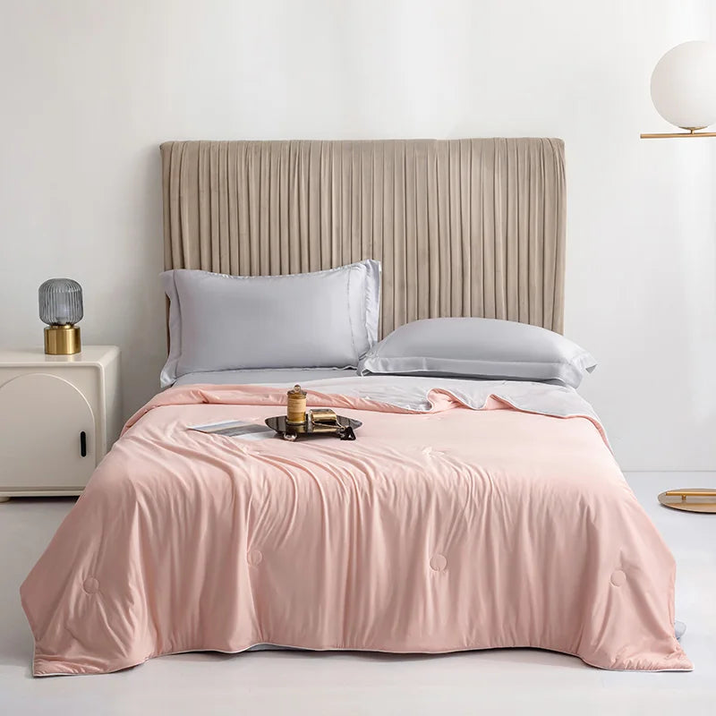 Silk Touch Cooling Summer Blanket