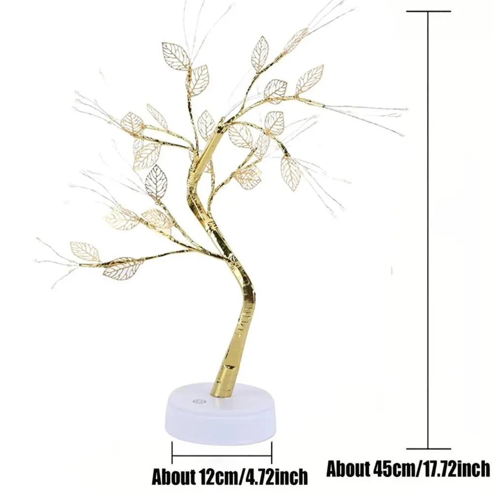 Arbor Sculptural LED Copper Branch Light Tree