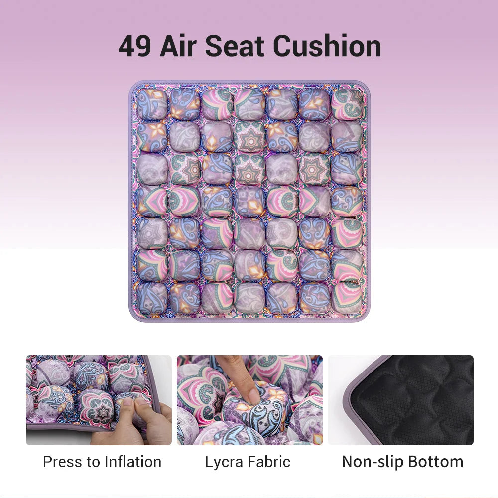 Float — Inflatable Air Cell Seat Cushion for Pressure-Free Sitting