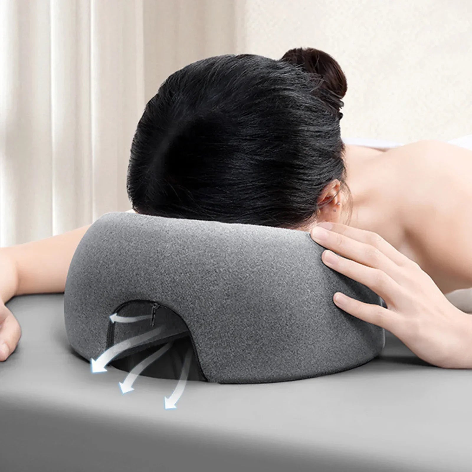 Pause Memory Foam Neck & Shoulder Relief Pillow