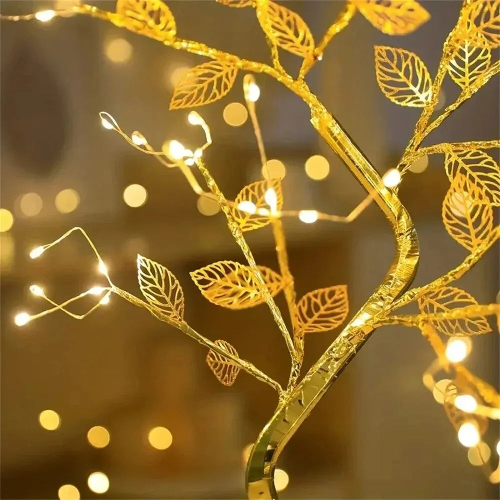 Arbor Sculptural LED Copper Branch Light Tree
