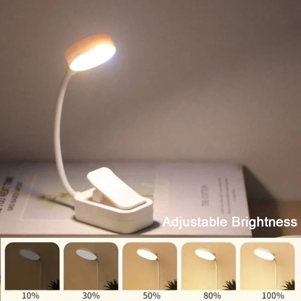 Glow Rechargeable Clip Reading Light