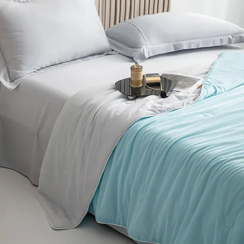 Silk Touch Cooling Summer Blanket