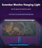 RGB Monitor & Desktop LED Light Bar — Colour-Changing Bias Lighting