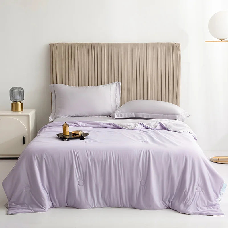 Silk Touch Cooling Summer Blanket