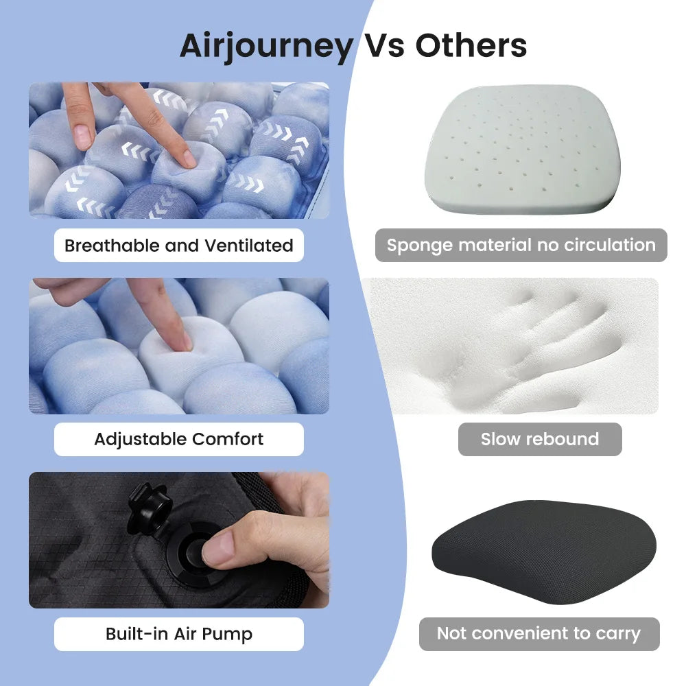 Float — Inflatable Air Cell Seat Cushion for Pressure-Free Sitting
